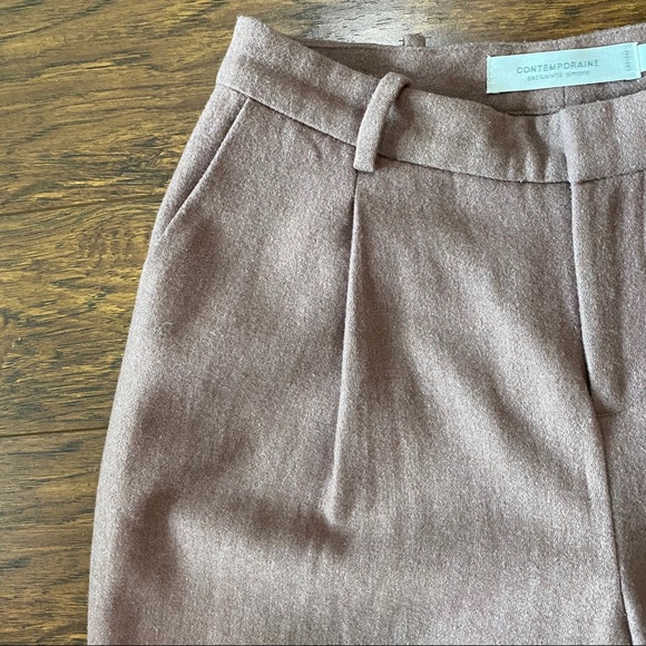 Simons Contemporaine Wool Blend Cropped Pants - Picture 2 of 10